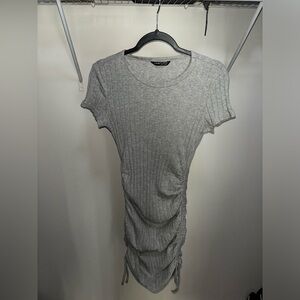 Drawstring Bodycon Dress